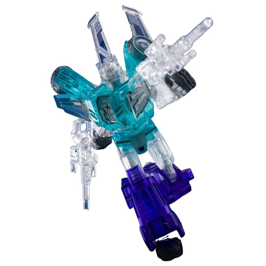 Blokees Transformers Sixshot Transparent Box Model Kit