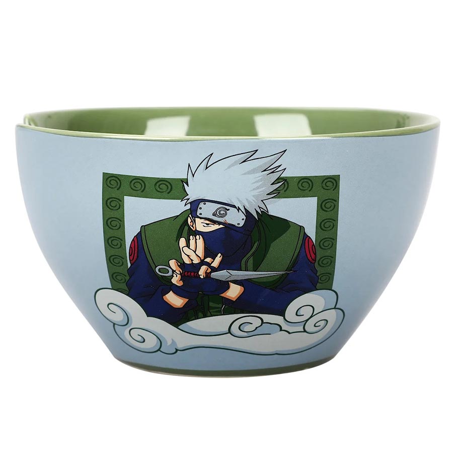 Naruto Kakashi 20-Ounce Ramen Bowl With Chopsticks