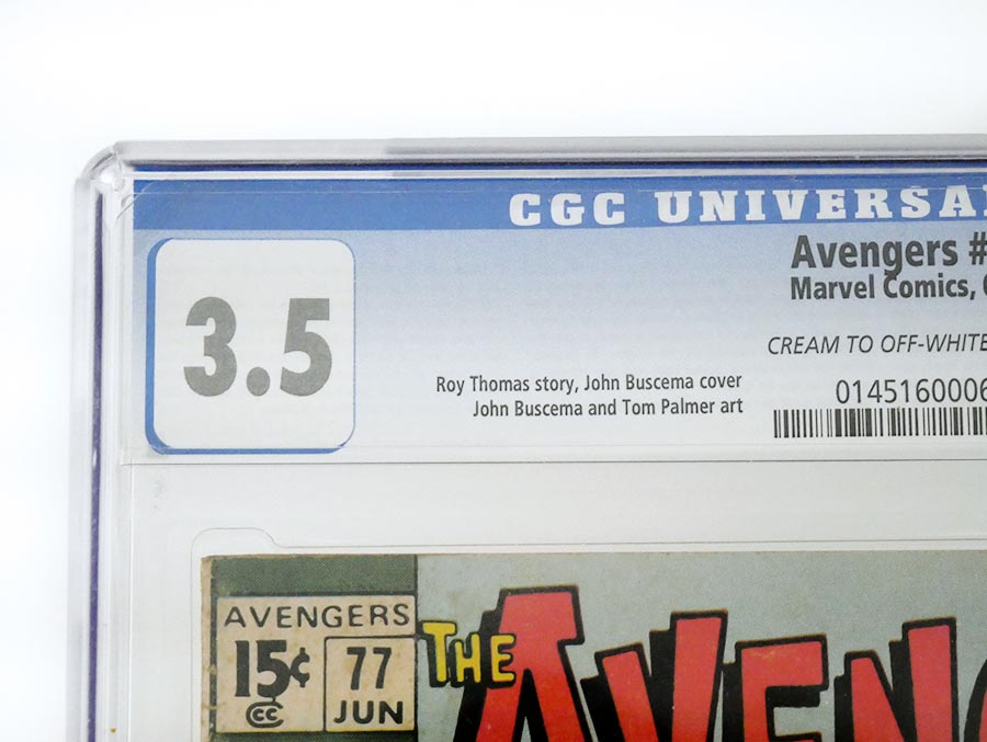 Avengers #77 Cover B CGC 3.5