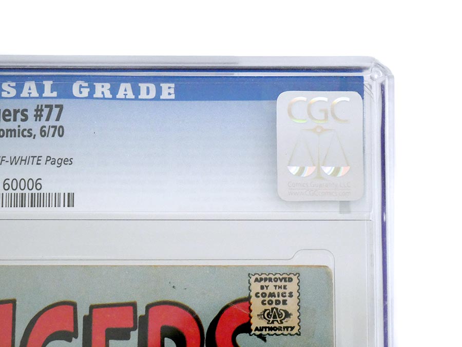 Avengers #77 Cover B CGC 3.5