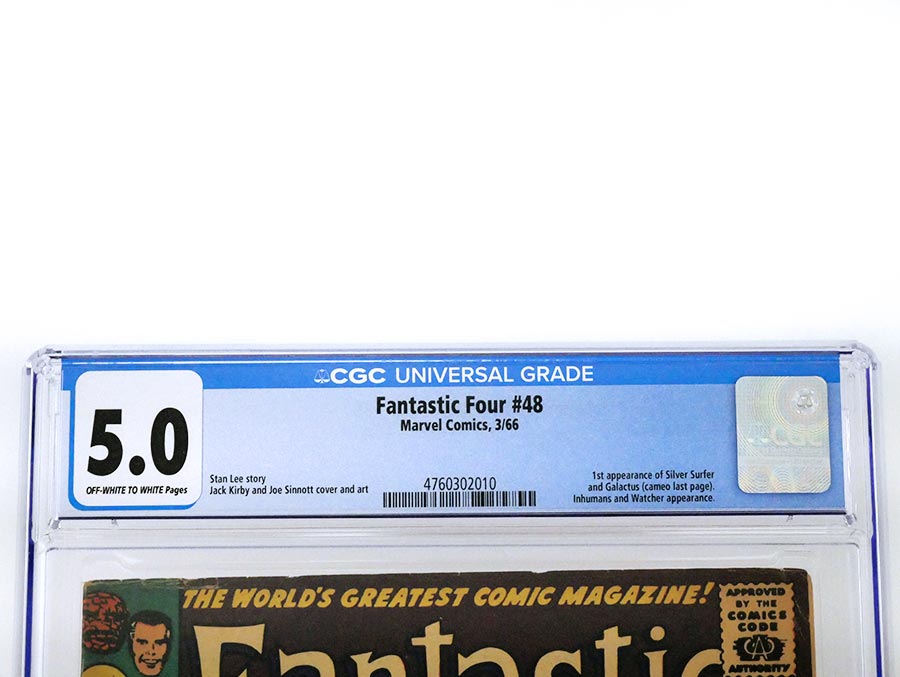 Fantastic Four #48 Cover J 1st Ptg CGC 5.0