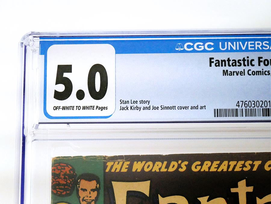 Fantastic Four #48 Cover J 1st Ptg CGC 5.0