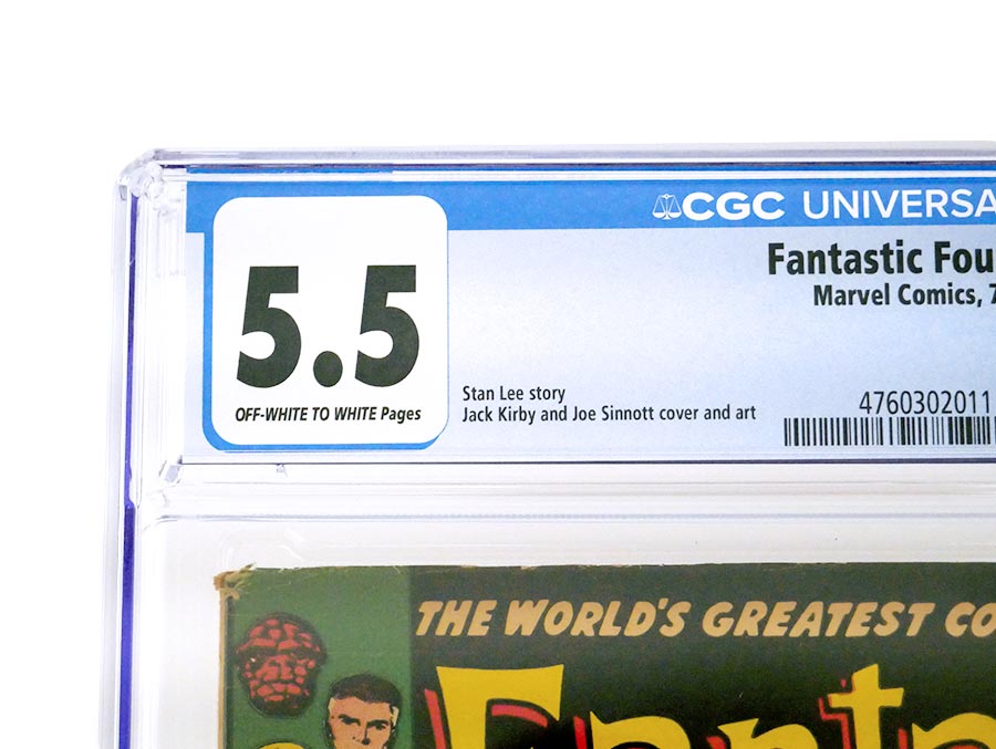 Fantastic Four #52 Cover I CGC 5.5