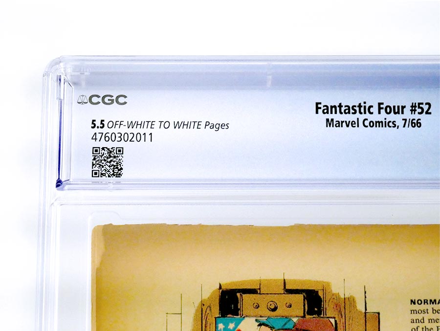 Fantastic Four #52 Cover I CGC 5.5