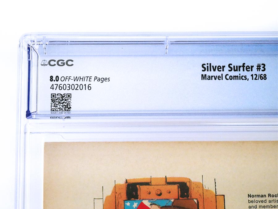 Silver Surfer Vol 1 #3 Cover G CGC 8.0