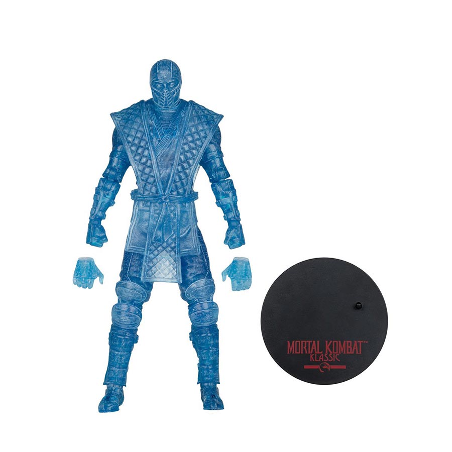Mortal Kombat Klassic Sub-Zero Ice Clone 7-Inch Action Figure