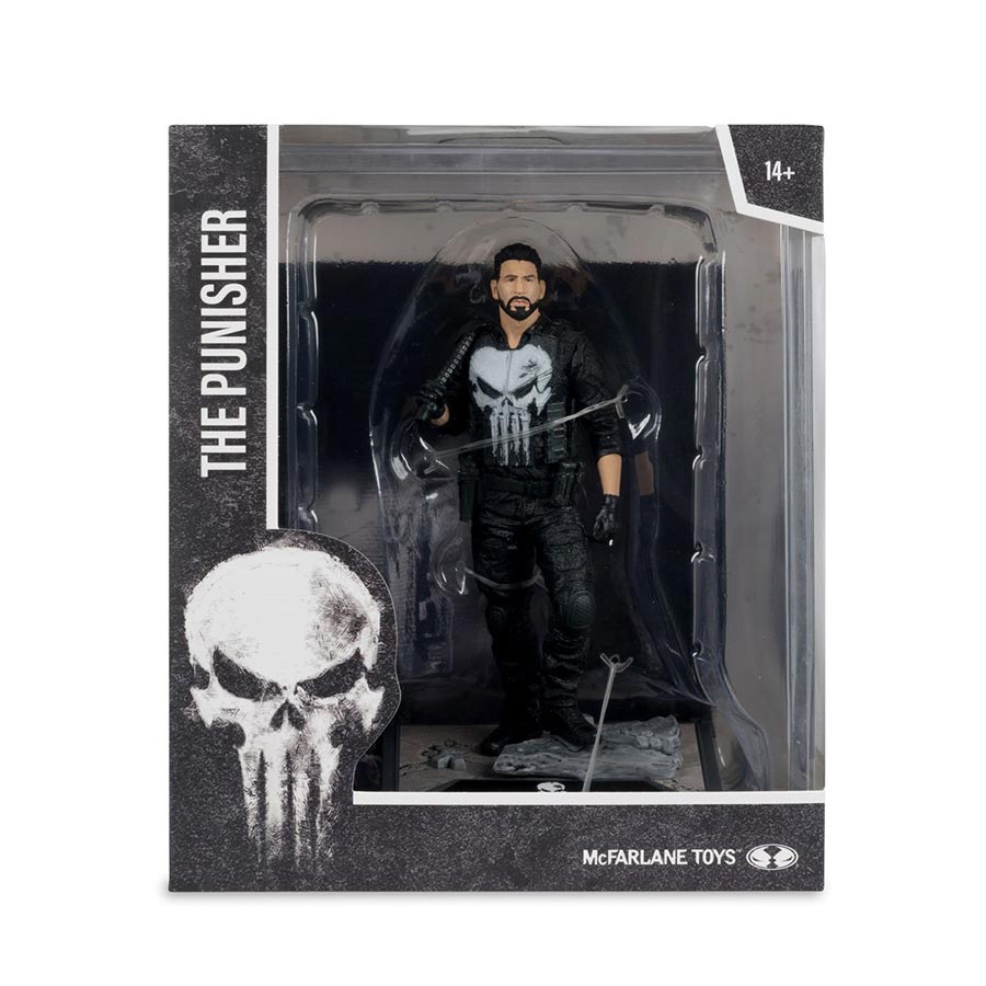 Marvel The Punisher 1/10 Scale Posed Figure With Scene