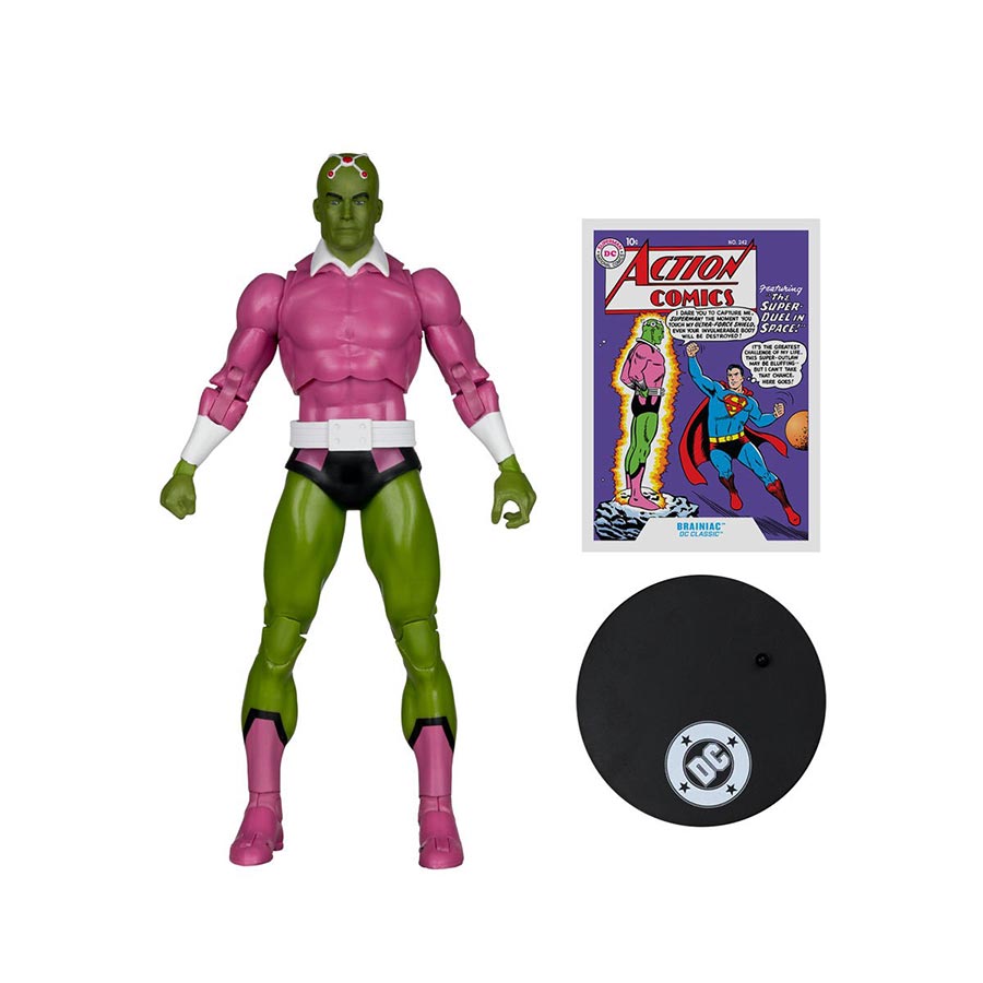DC Multiverse Brainiac Classic 7-Inch Scale Action Figure