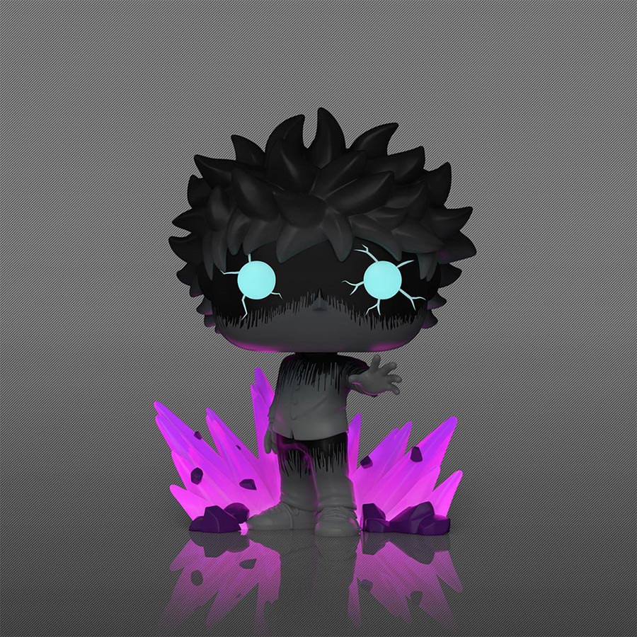 POP Animation Mob Psycho 100 Mob Glow-In-The-Dark Entertainment Earth Exclusive Vinyl Figure