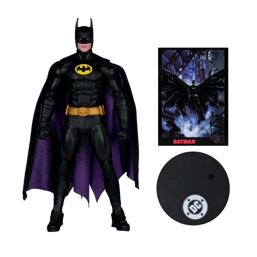 DC Page Punchers Batman 89 7-Inch Action Figure With Comic Book