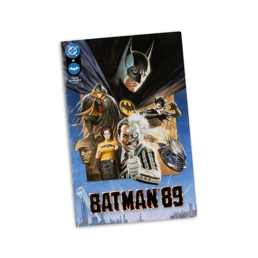 DC Page Punchers Batman 89 7-Inch Action Figure With Comic Book