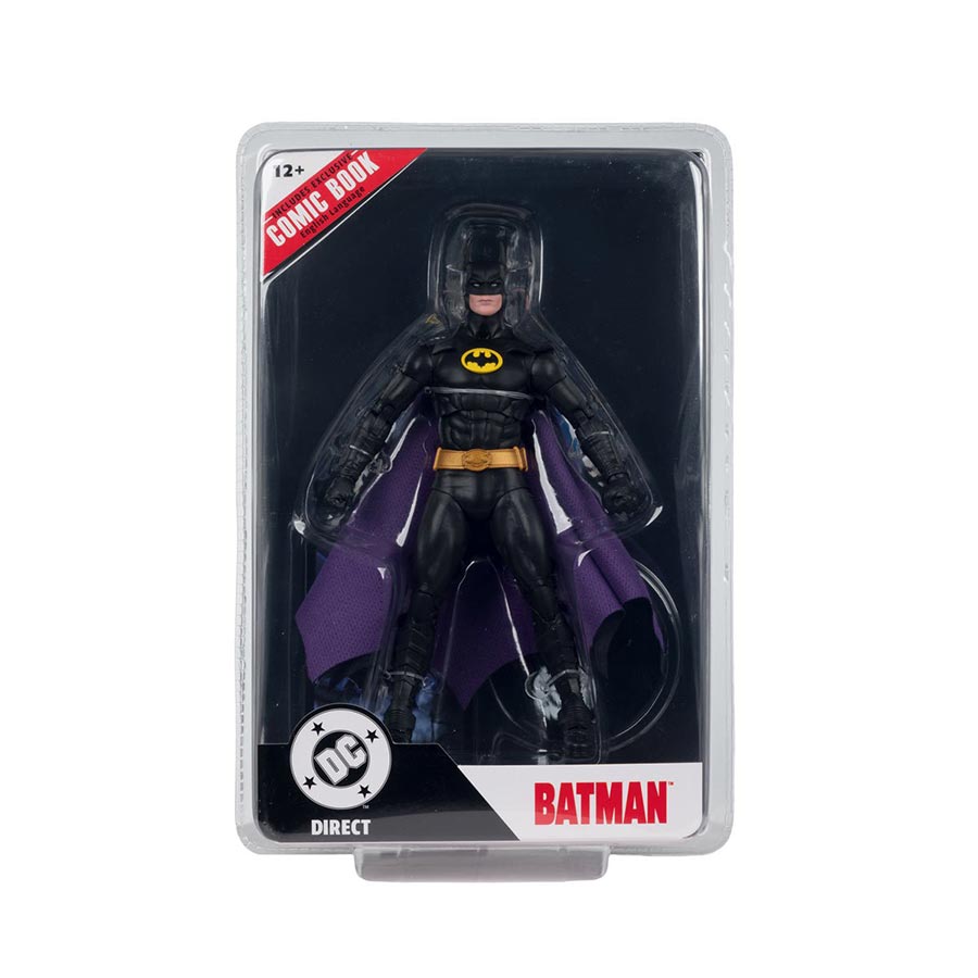 DC Page Punchers Batman 89 7-Inch Action Figure With Comic Book