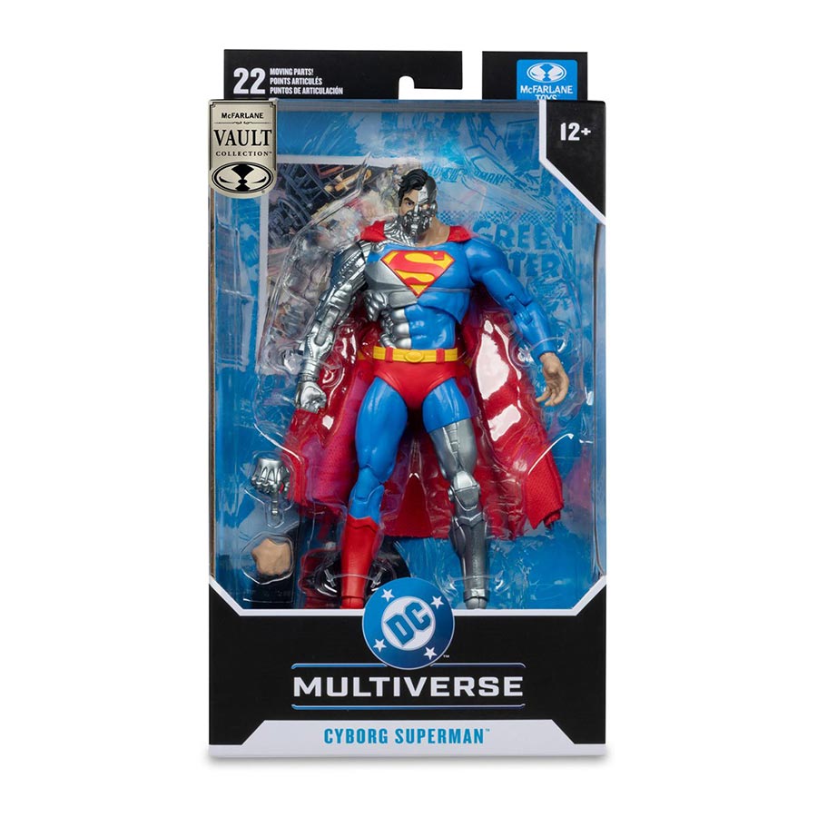 DC Cyborg Superman 7-Inch Action Figure