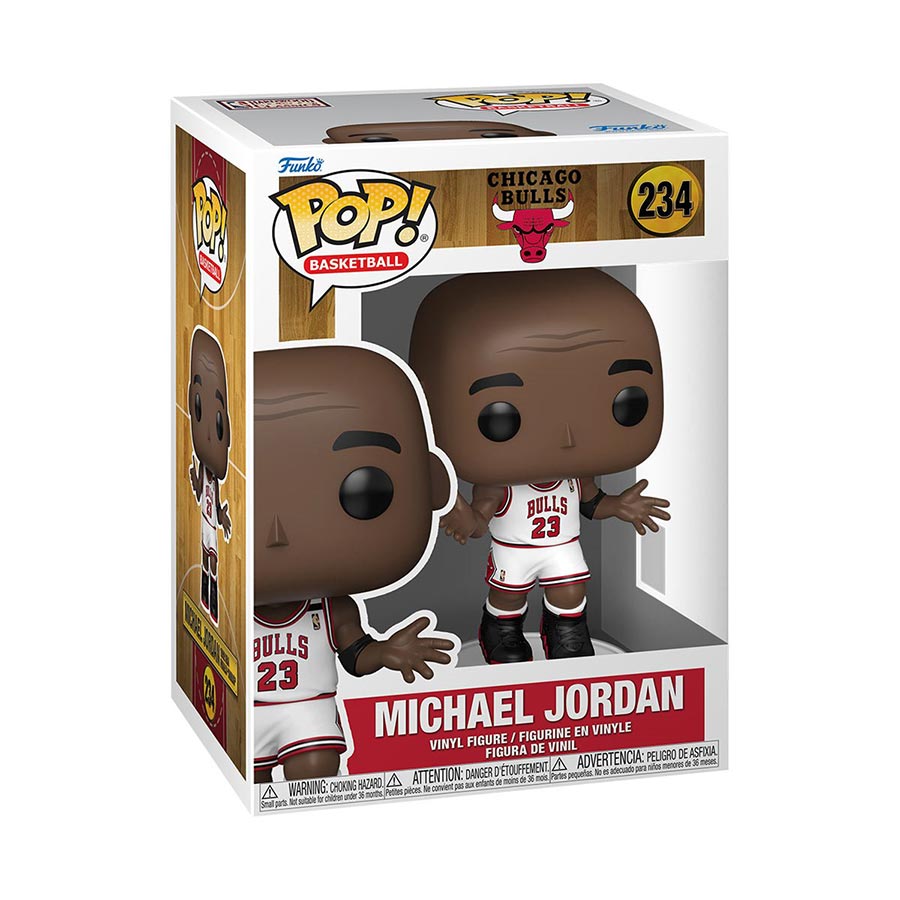 POP NBA Bulls Michael Jordan Shrug Vinyl Figure