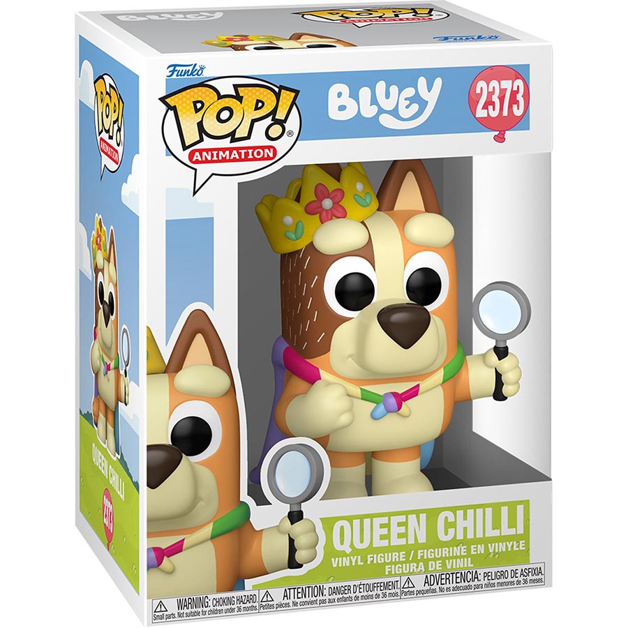 POP Animation Bluey Queen Chilli Vinyl Figure