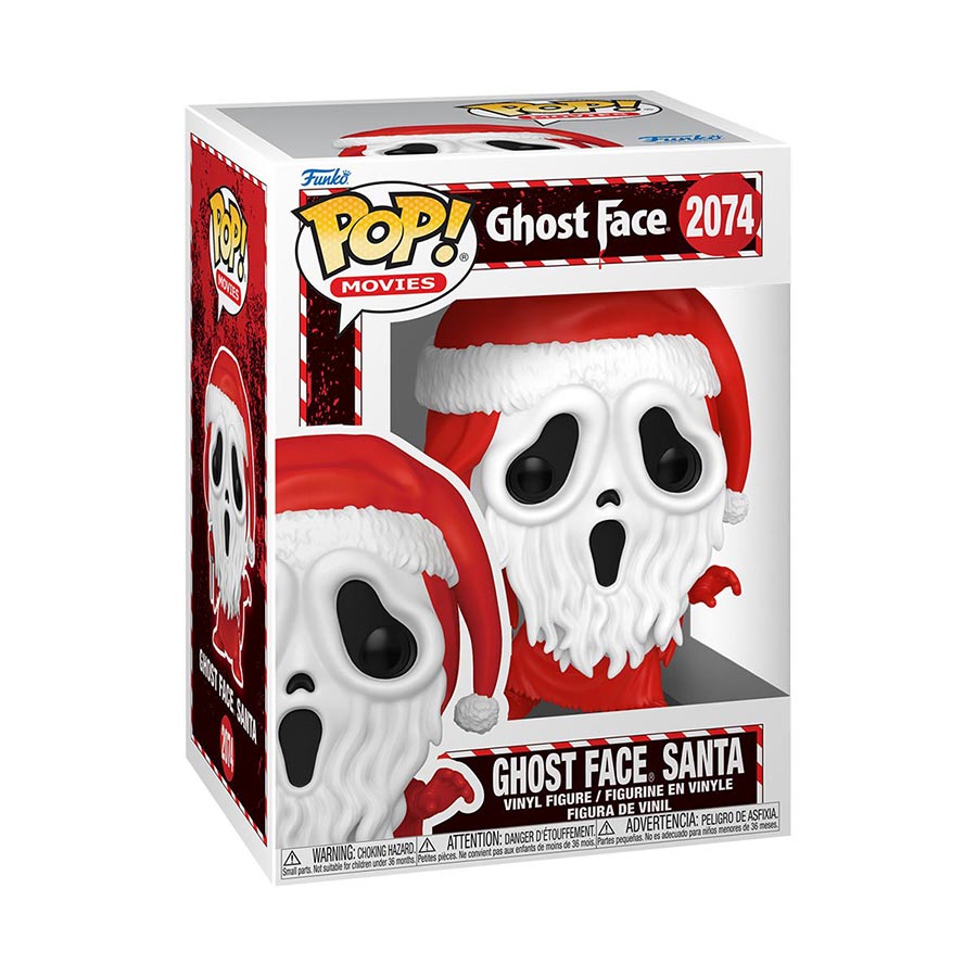 POP Movies Ghost Face Santa Vinyl Figure