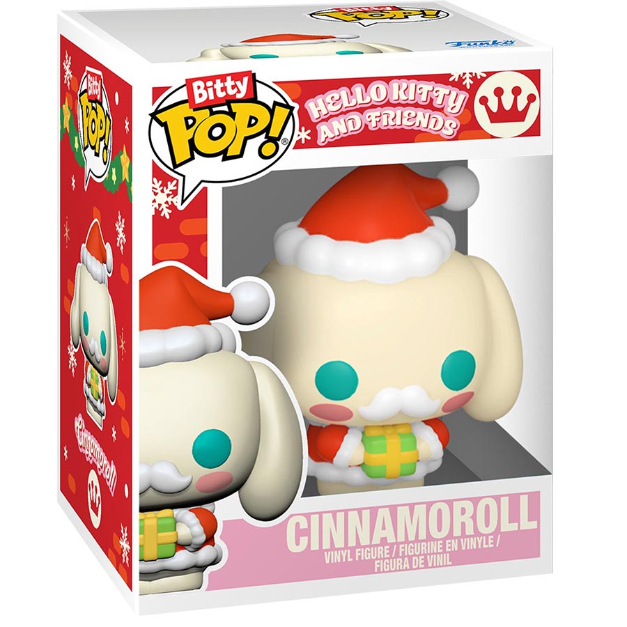 Bitty POP Ride Hello Kitty And Friends Cinnamoroll Holiday Sleigh Vinyl Figure