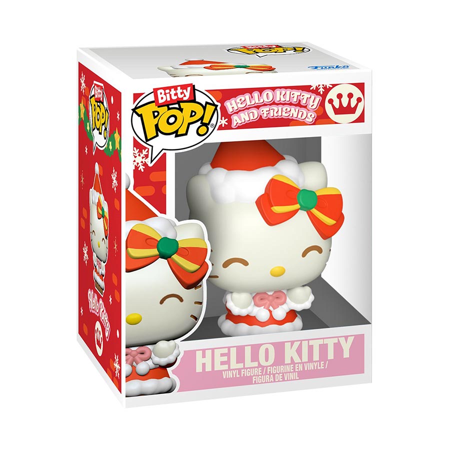 Bitty POP Town Hello Kitty And Friends Holiday Hello Kitty & Merry Market Vinyl Figure