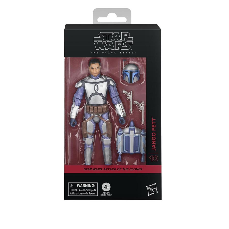 Star Wars Black Series Episode II Attack Of The Clones Jango Fett 6-Inch Action Figure