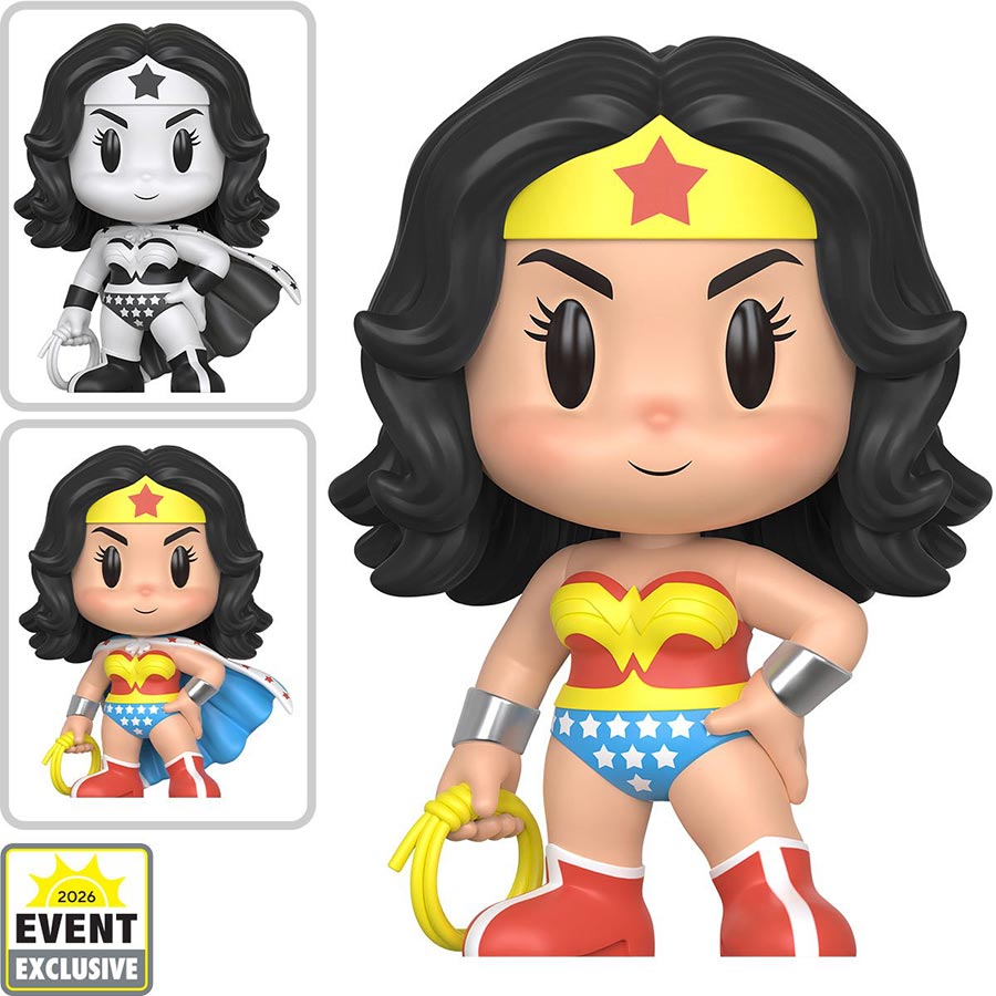 Wonder Woman Retro Pix Vinyl Figure 2026 Convention Exclusive