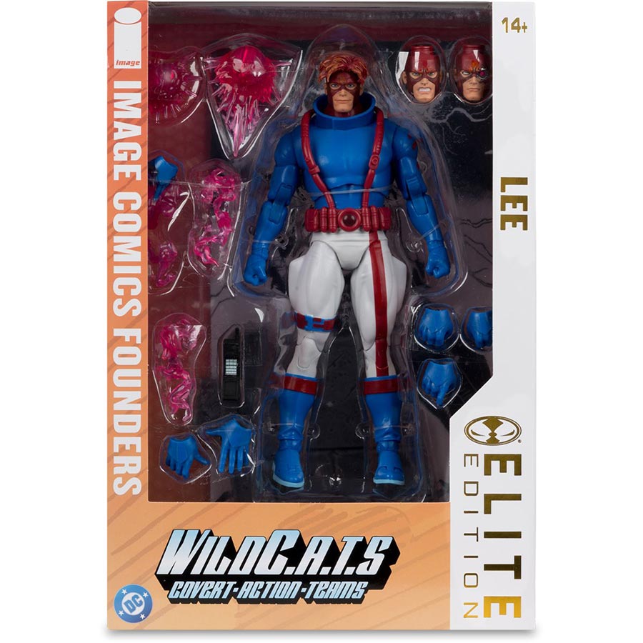 DC Multiverse Spartan Wild C.A.T.S Image Comic Founders Series McFarlane Elite Edition 7-Inch Deluxe Action Figure