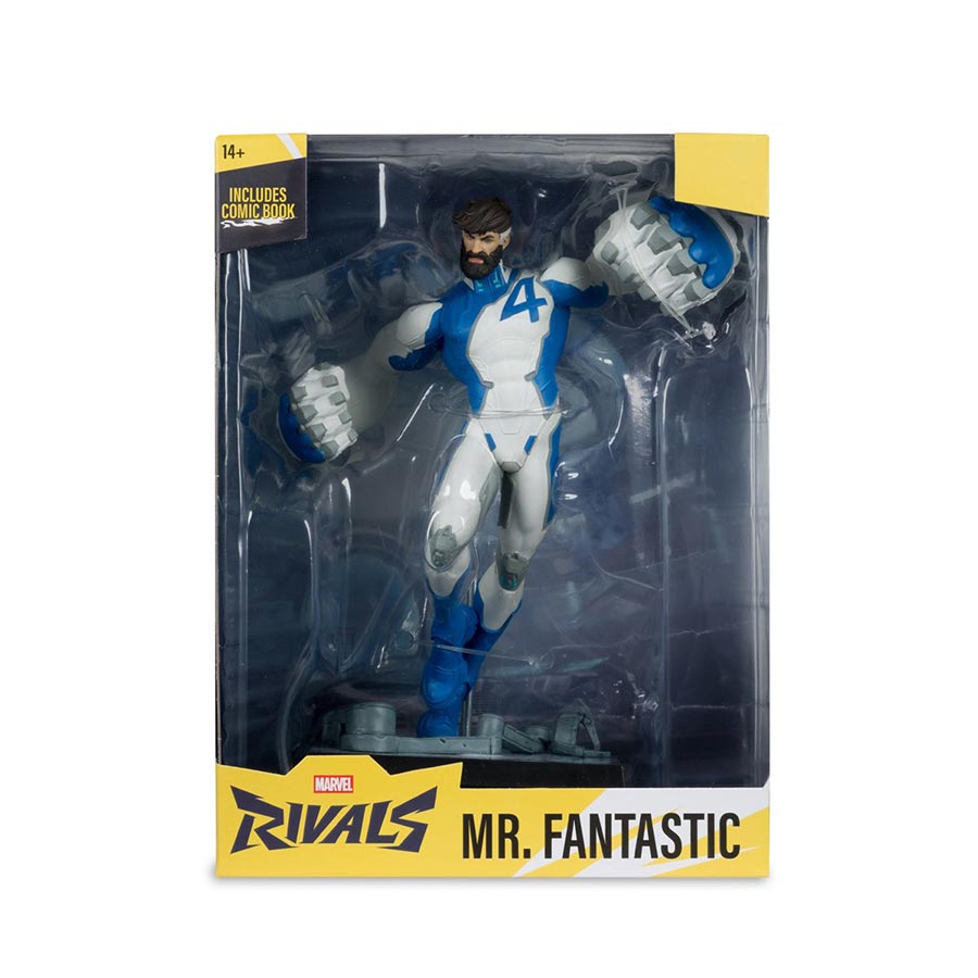 Marvel Rivals Wave 3 Mr Fantastic 1/6 Scale Posed Figure With Scene And Comic