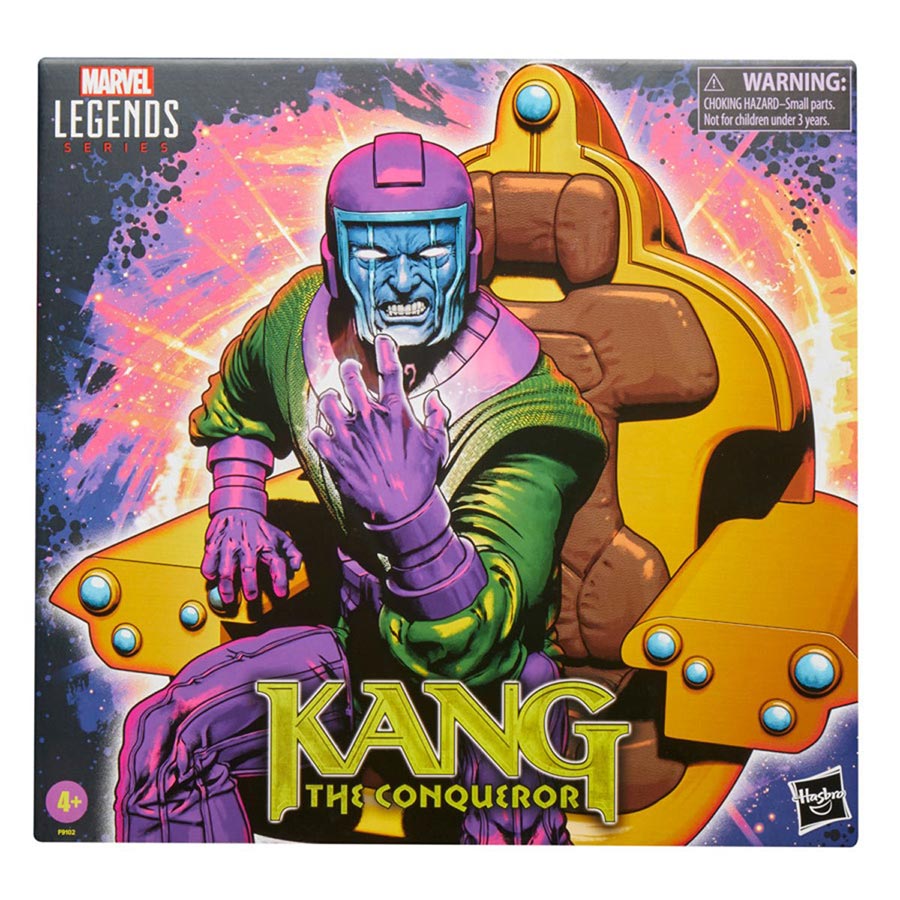 Marvel Legends Kang The Conqueror With Throne 6-Inch Action Figure