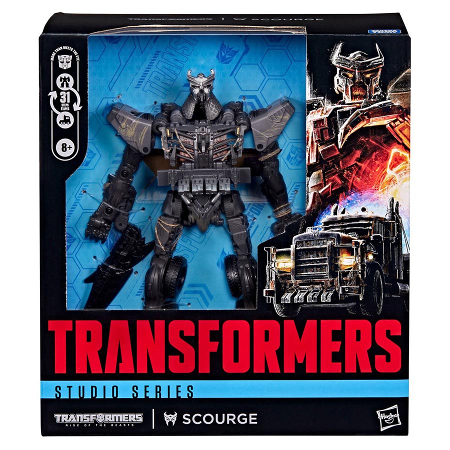 Transformers Studio Series Leader Rise Of The Beasts Scourge Action Figure