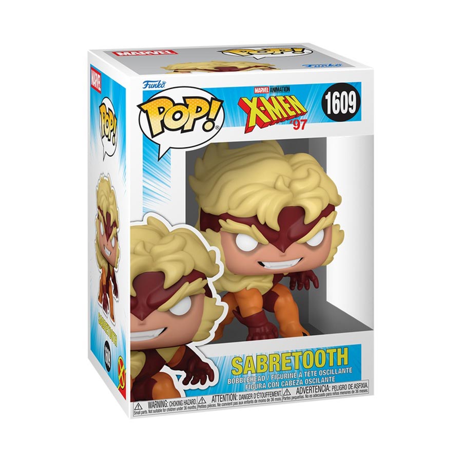 POP Marvel X-Men 97 Sabretooth Vinyl Bobble Head