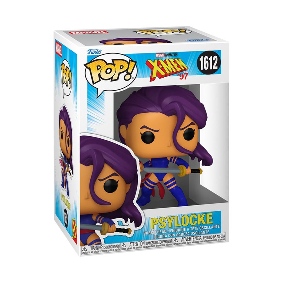 POP Marvel X-Men 97 Psylocke Vinyl Bobble Head