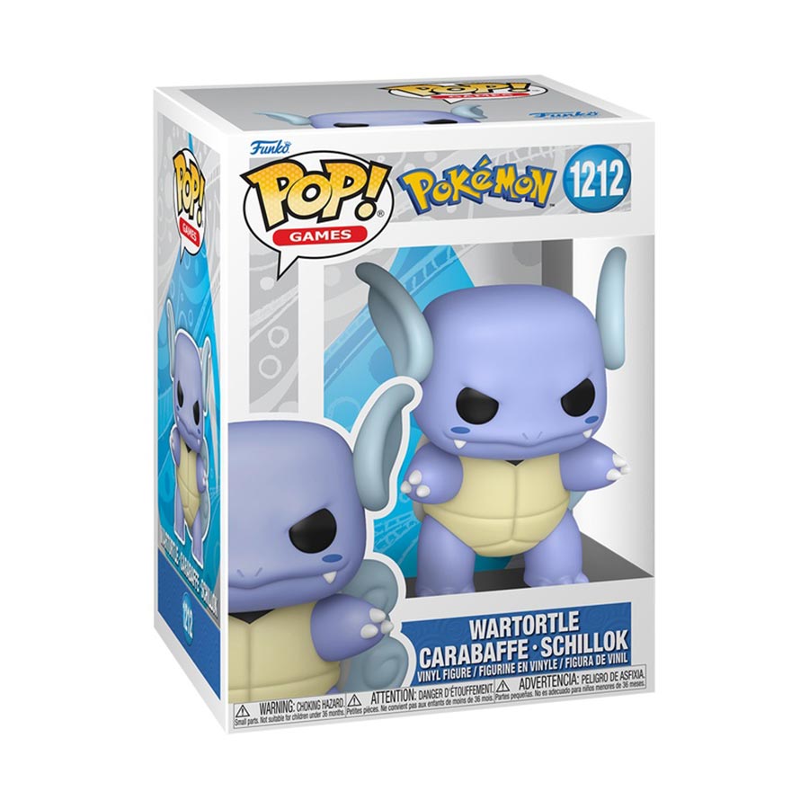 POP Games Pokemon Wartortle Vinyl Figure