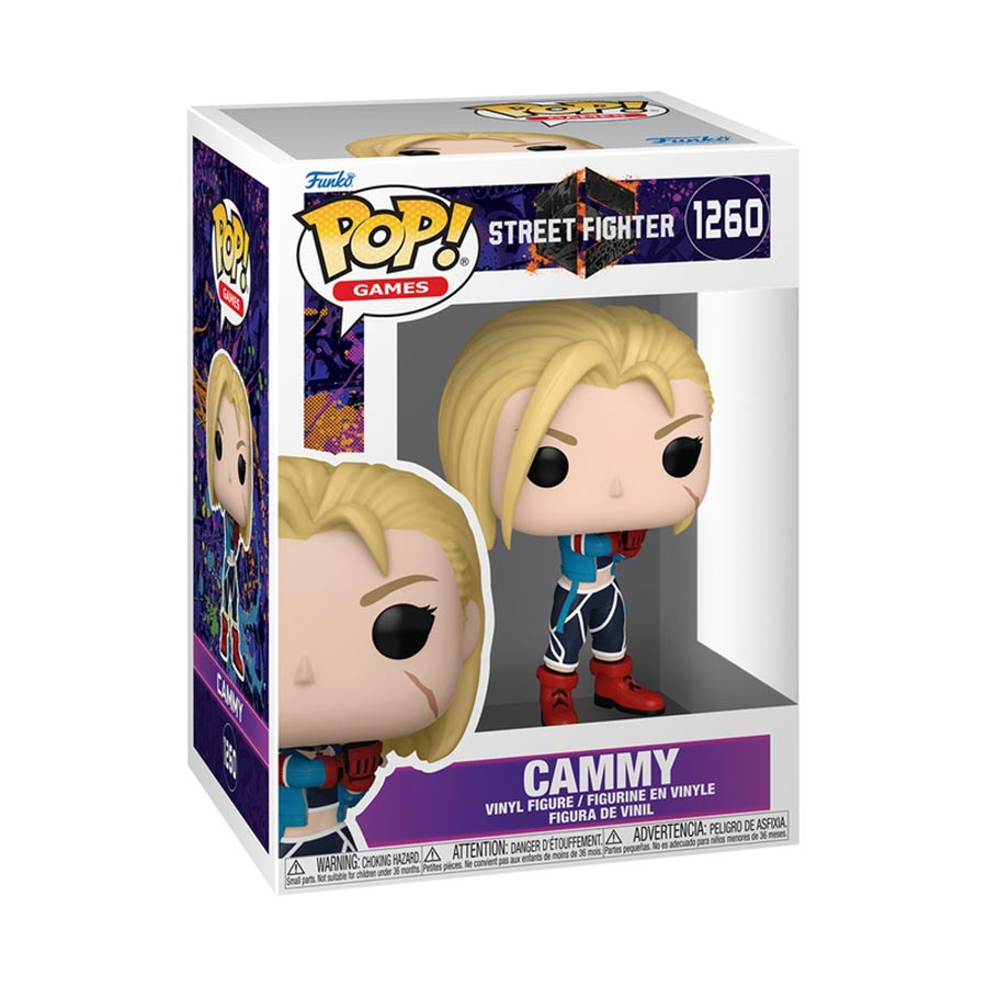POP Games Street Fighter 6 Cammy Vinyl Figure