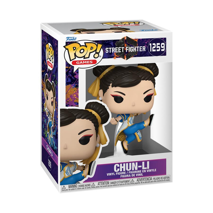 POP Games Street Fighter 6 Chun-Li Vinyl Figure