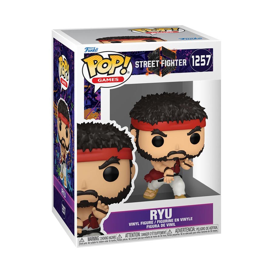 POP Games Street Fighter 6 Ryu Vinyl Figure