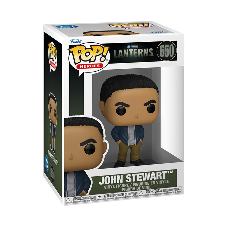 POP Heroes Lanterns John Stewart Vinyl Figure