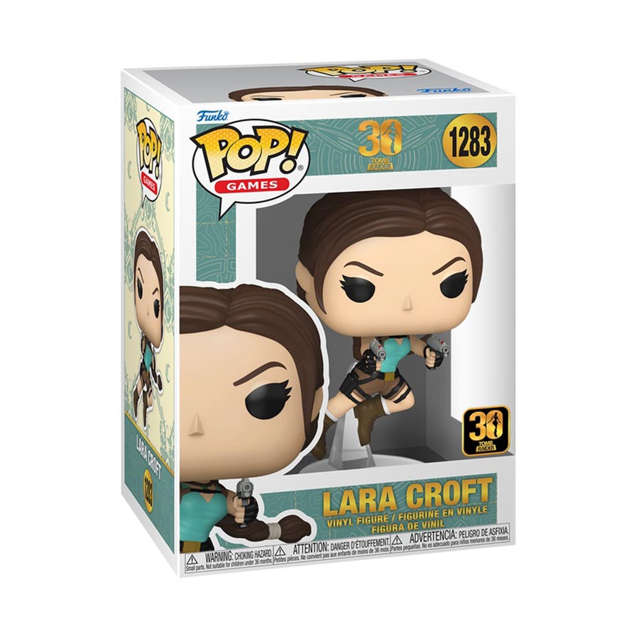 POP Games Tomb Raider 30th Anniversary Lara Croft Vinyl Figure