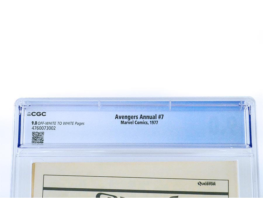 Avengers Annual #7 Cover B CGC 9.0
