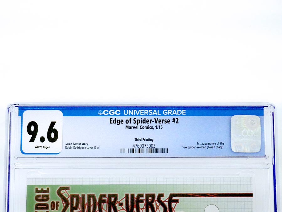 Edge Of Spider-Verse #2 Cover L 3rd Ptg Robbi Rodriguez Variant Cover CGC 9.6