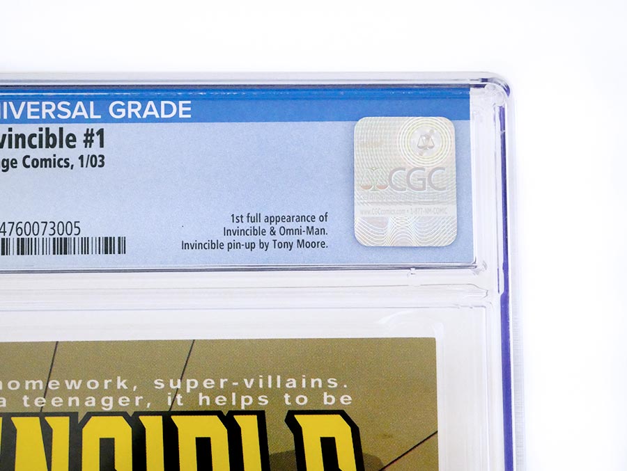 Invincible #1 Cover Q 1st Ptg CGC 9.6