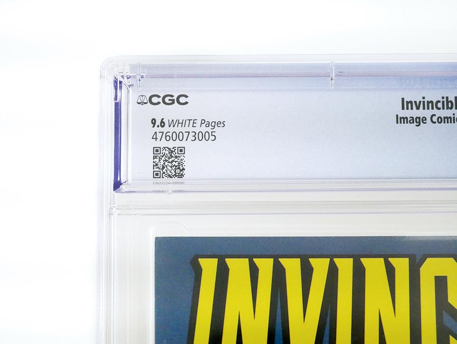 Invincible #1 Cover Q 1st Ptg CGC 9.6