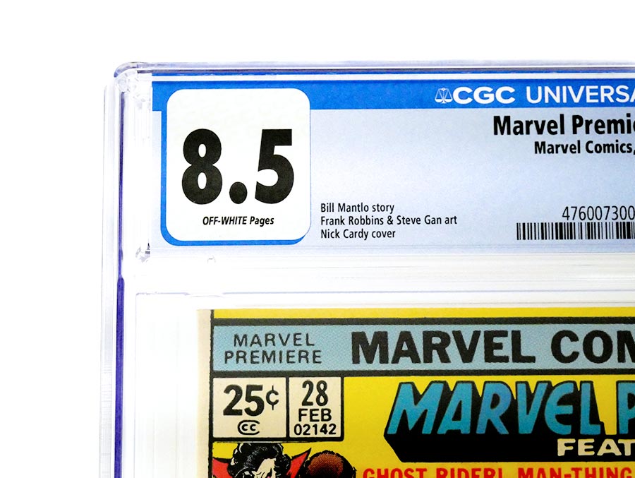 Marvel Premiere #28 Cover C CGC 8.5