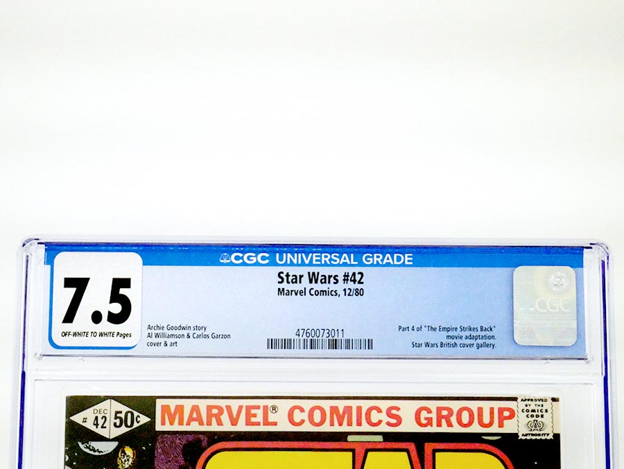Star Wars (Marvel) Vol 1 #42 Cover D CGC 7.5
