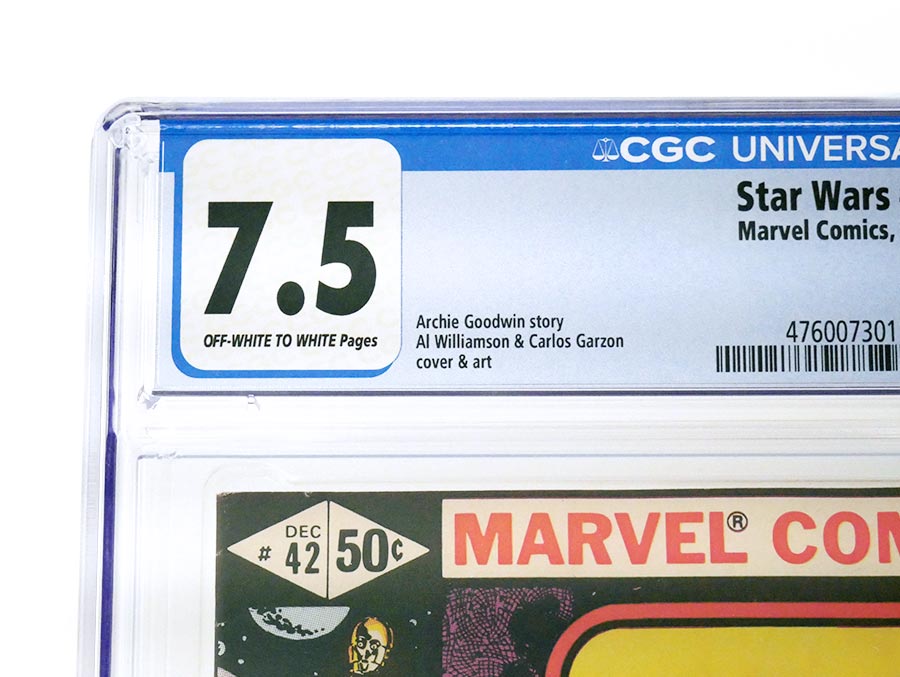 Star Wars (Marvel) Vol 1 #42 Cover D CGC 7.5