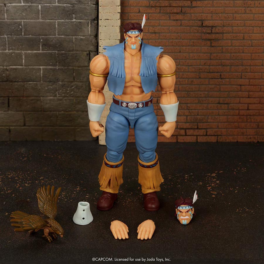 Ultra Street Fighter II T Hawk Deluxe 6-Inch Scale Action Figure