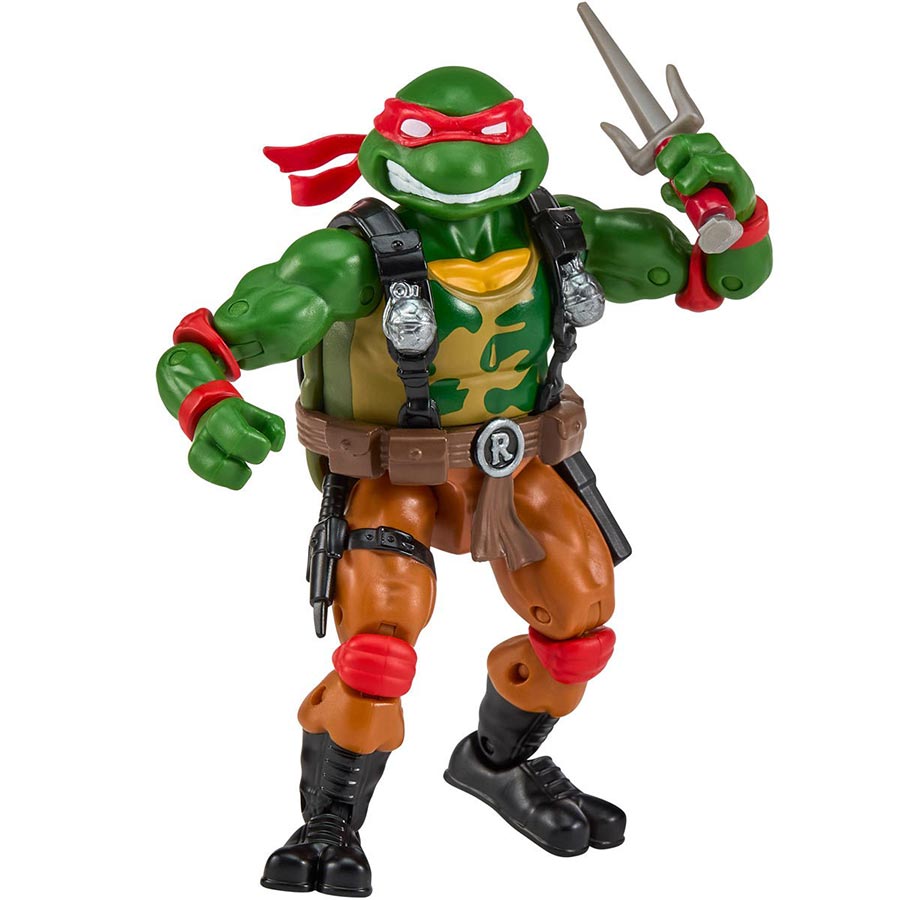 Teenage Mutant Ninja Turtles x GI Joe Raphael x Roadblock Action Figure