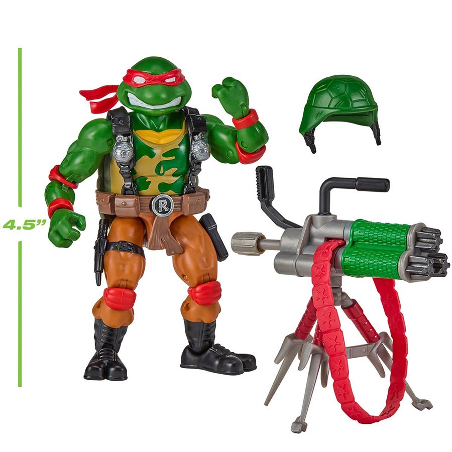 Teenage Mutant Ninja Turtles x GI Joe Raphael x Roadblock Action Figure