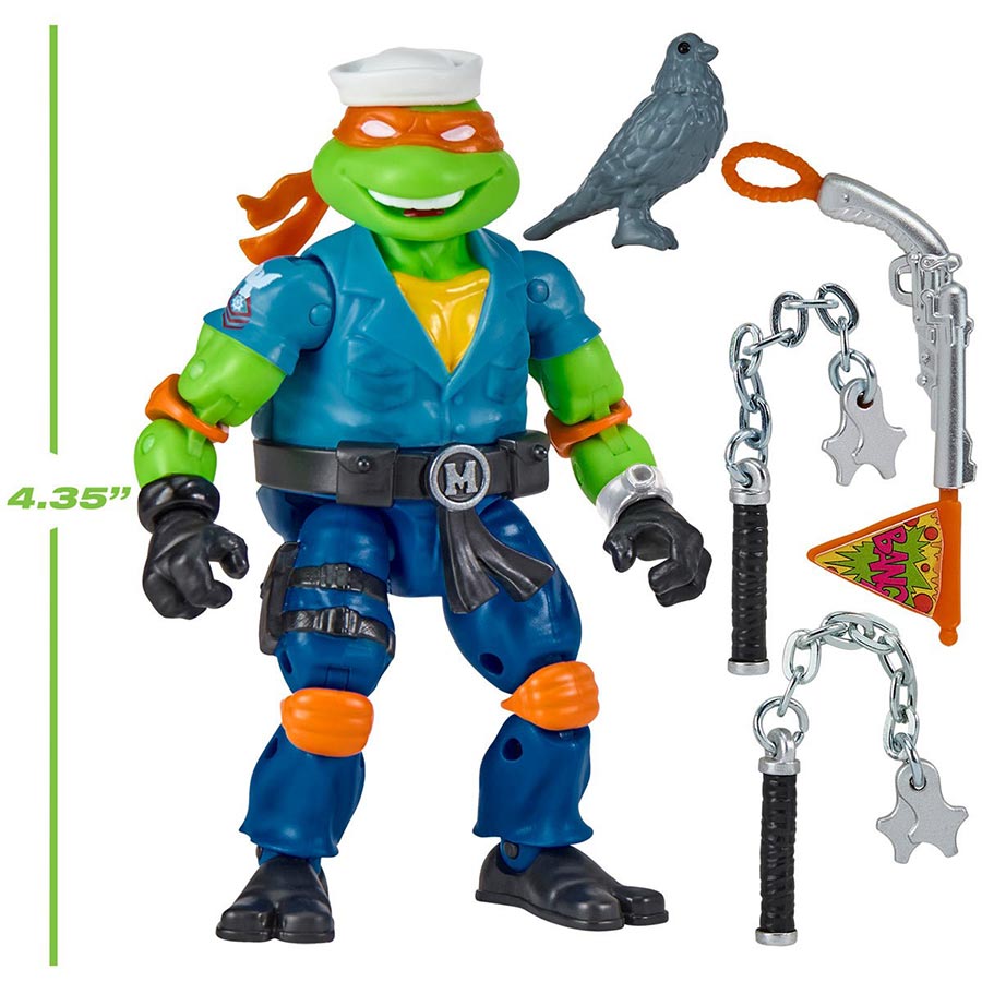 Teenage Mutant Ninja Turtles x GI Joe Mikey x Shipwreck Action Figure