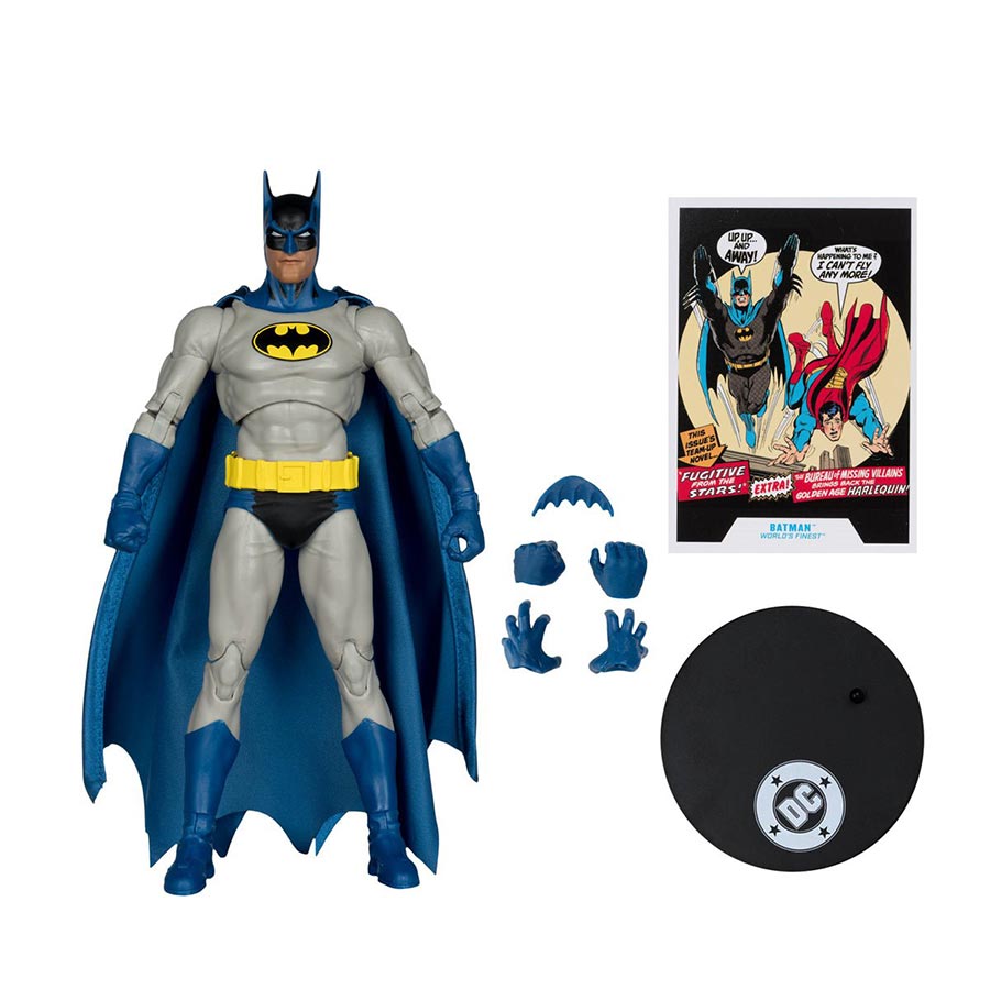 DC Multiverse Batman Wave 5 Batman Worlds Finest 7-Inch Action Figure