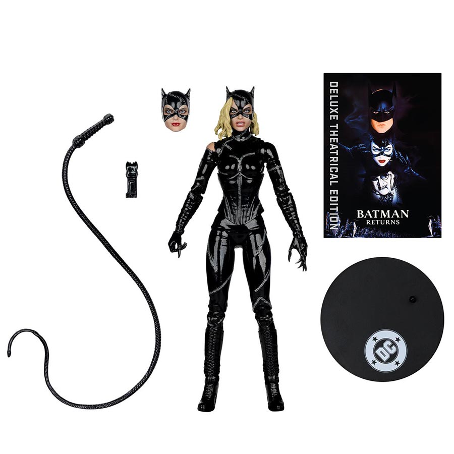 DC Multiverse Deluxe Theatrical Edition Batman Returns Battle Damaged Catwoman 7-Inch Scale Action Figure