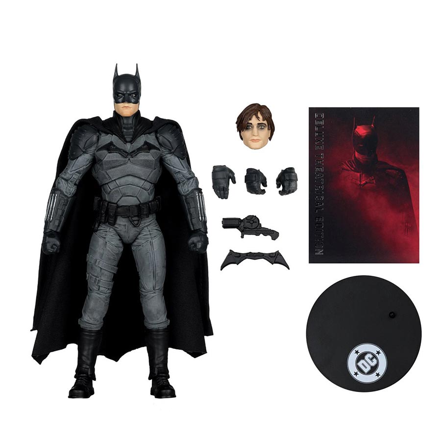 DC Multiverse Deluxe Theatrical Edition The Batman 2022 Batman 7-Inch Scale Action Figure